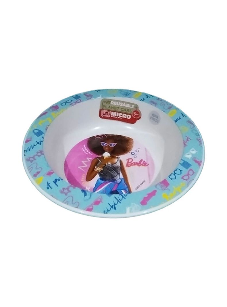 Bowl Niña Apto Microondas Barbie de Intek-1