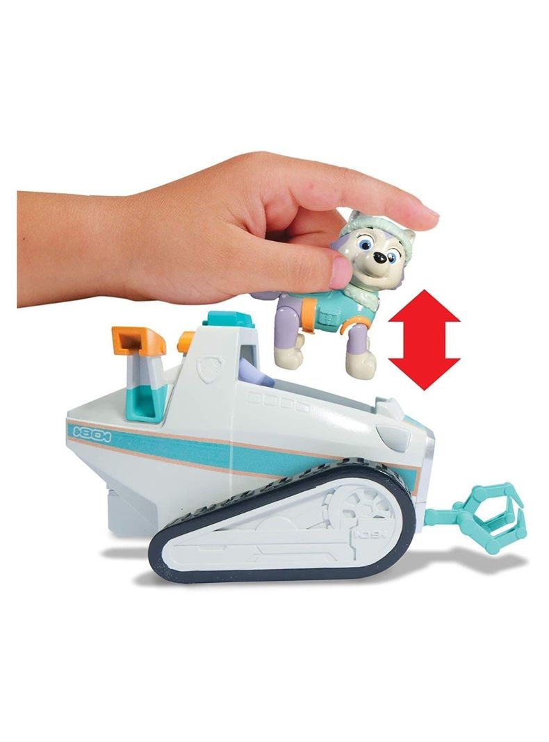 Figura de Everest Snow Plow con Carro De Nieve Paw Patrol de Spin Master-1