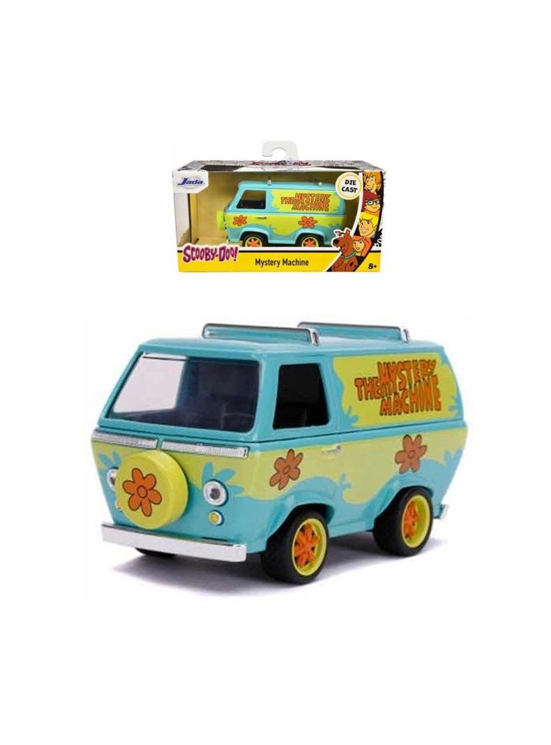 Vehículo Máquina del Misterio Escala 1:32 de Scooby-doo de Jada-0
