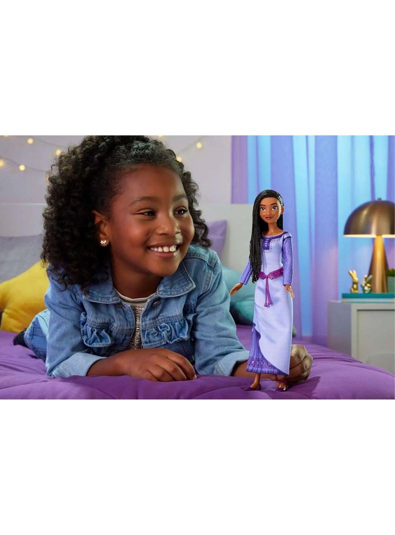 Muñeca Asha de la Película Wish de Disney de Mattel-2