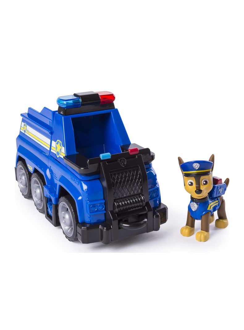 Figura Chase Patrol Cruiser con Vehículo de Acción Paw Patrol de Spin Master-1