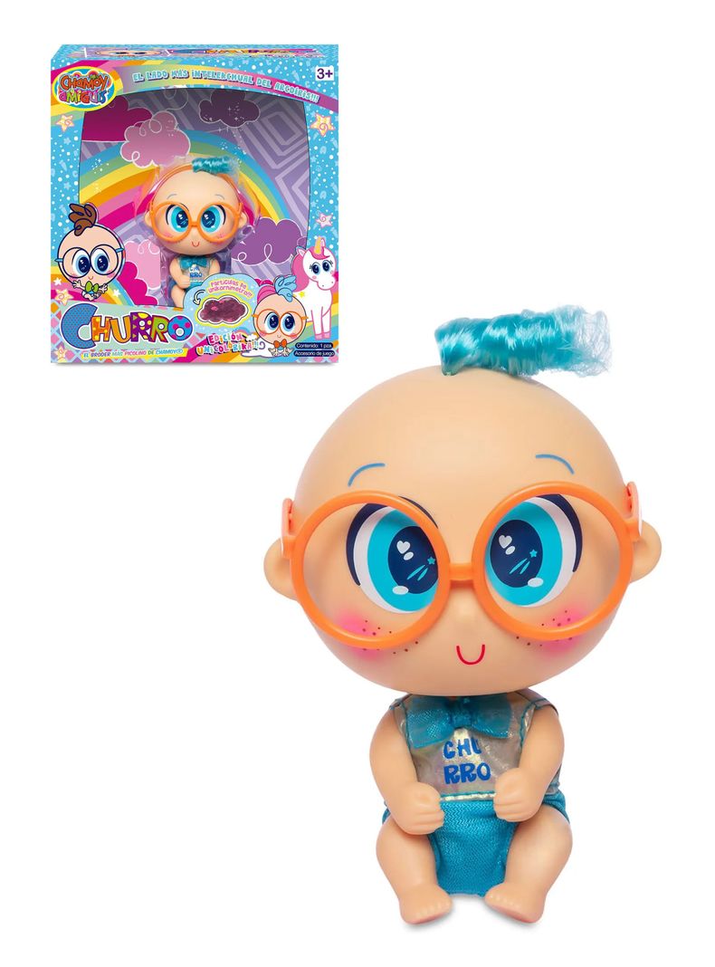 Muñeca Chamoy Amiguis Churro Unicolorika de Distroller-0
