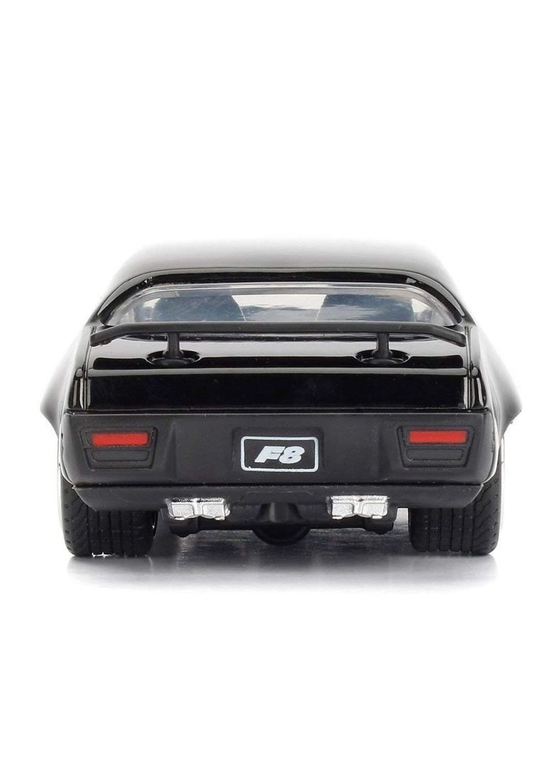 Vehículo Dom's 1972 Plymouth Gtx Rapido Y Furioso Negro Escala 1:32 de Jada-3