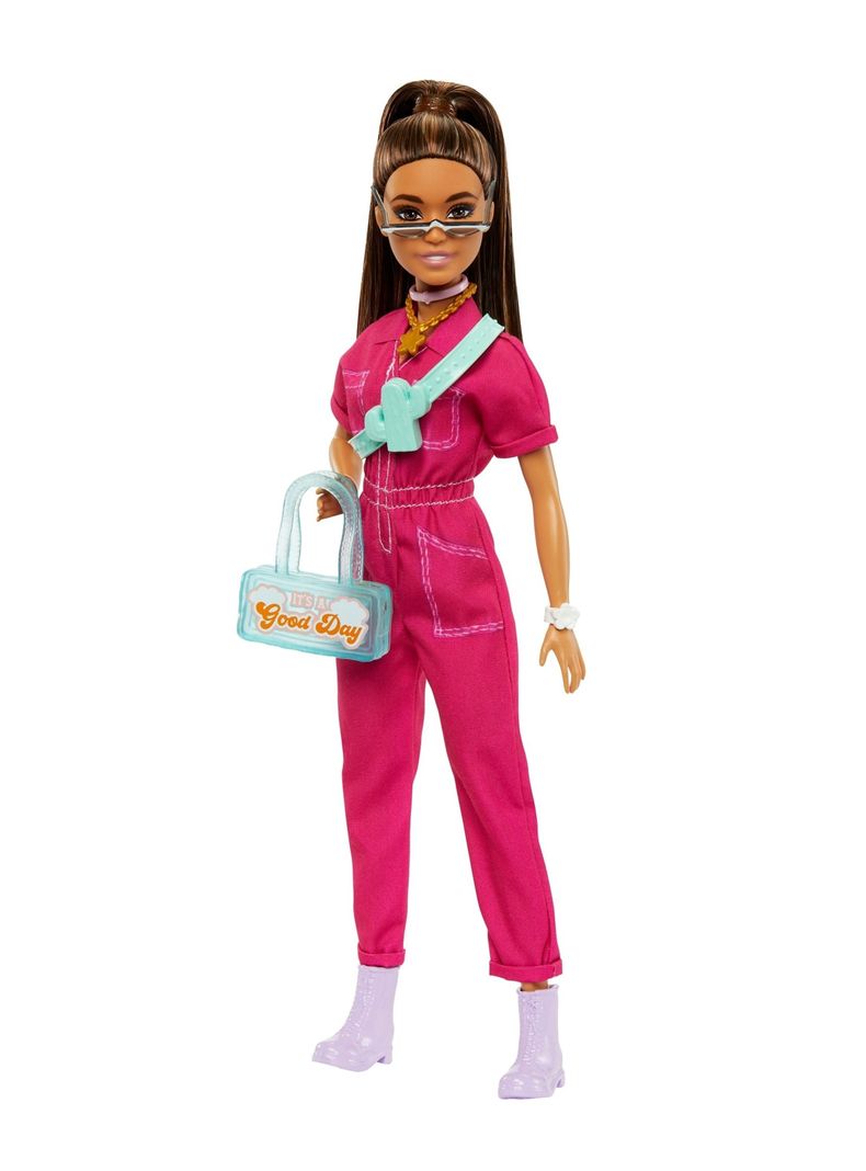 Barbie La Película Muñeca Traje Rosa-4
