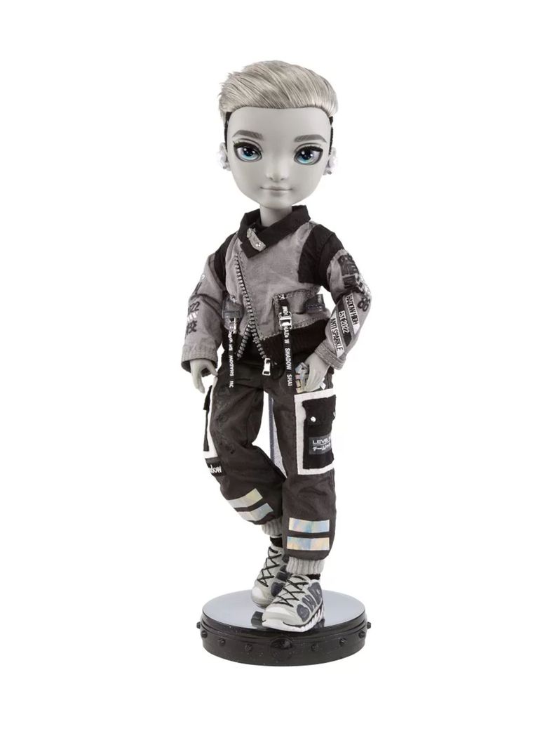 Muñeca Rainbow High Shadow Series Personaje Ash Silverstone Fashion Doll Con Mix & Match Outfits-1