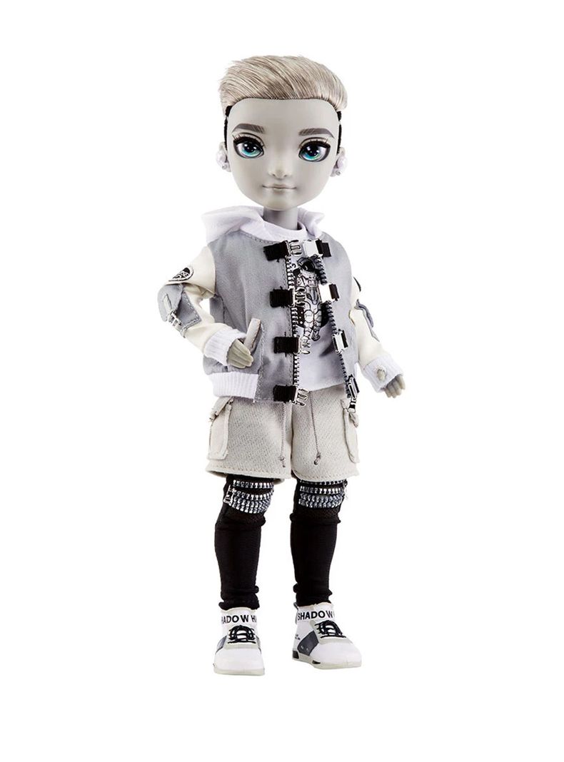 Muñeca Rainbow High Shadow Series Personaje Ash Silverstone Fashion Doll Con Mix & Match Outfits-4