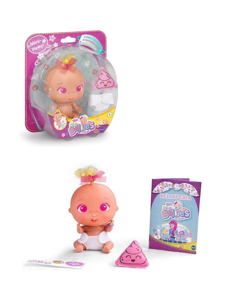 Muñeca Bebe Pinky Twink de The Bellies de Famosa-0