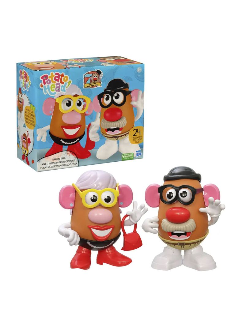 Figura Abuela Y Abuelo Cara De Papa de Hasbro-0