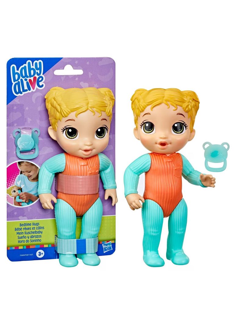 Muñeca Baby Alive Bebé Rubia de Hasbro-0