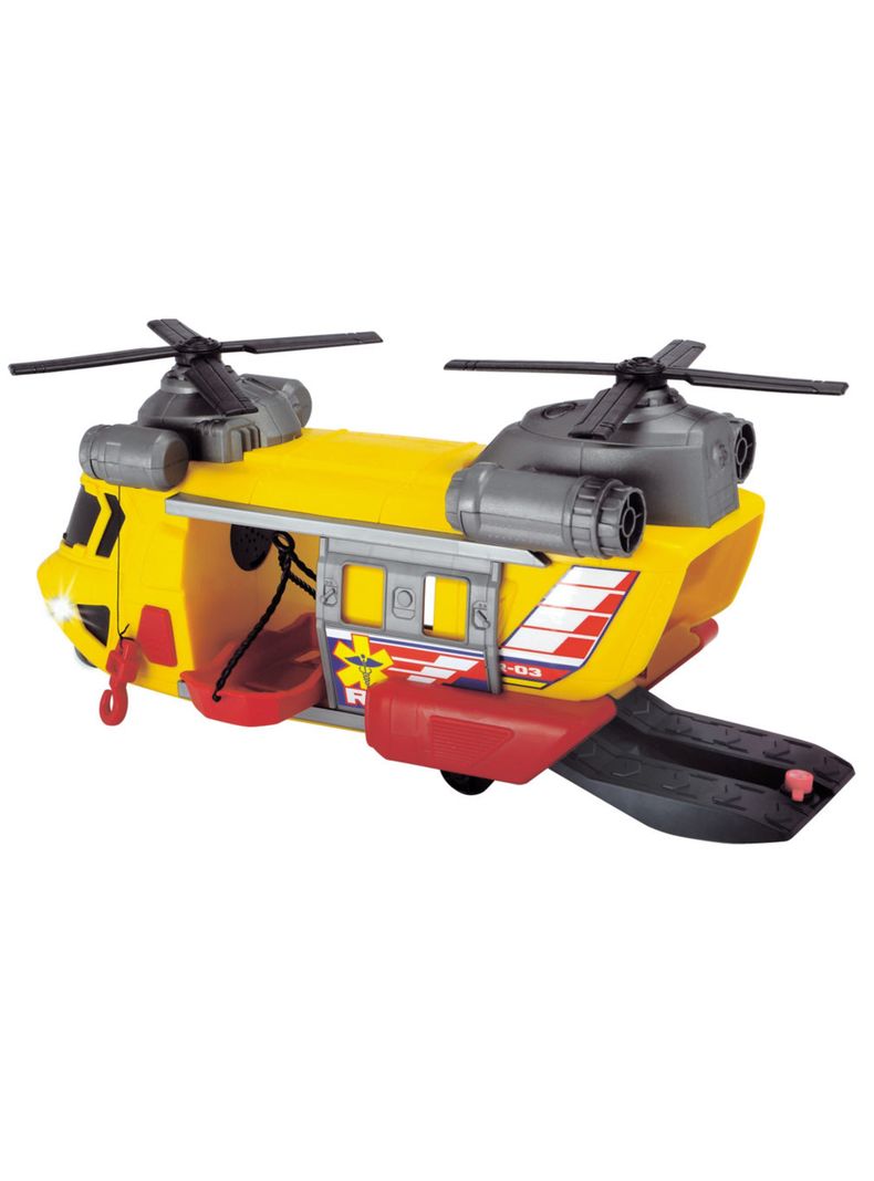 Helicoptero De Rescate Rescue Helicopter 35cm Dickie Toys-3