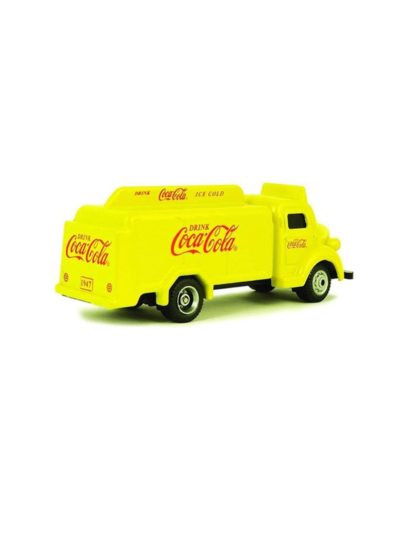 Vehículo Camión de Colección Motorcity Escala 1:87 de Coca Cola Bottle Truck 1947-2