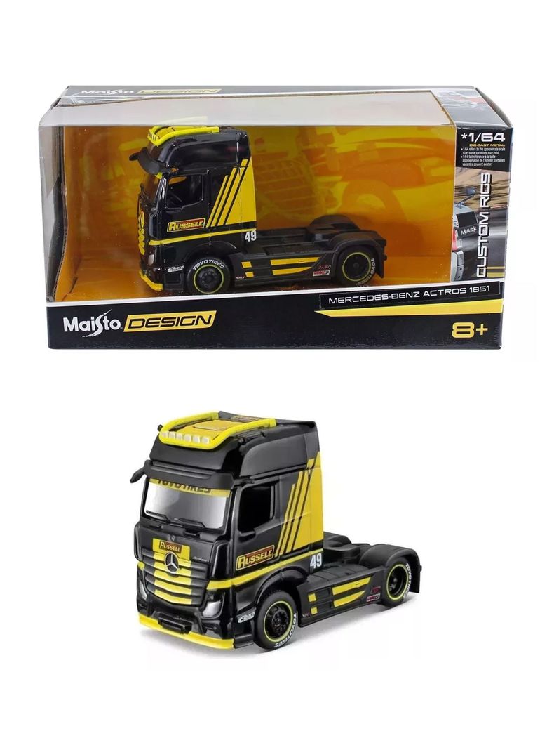 Camion de Colección Mercedes-benz Actros 1851 Escala 1:64 de Maisto-0