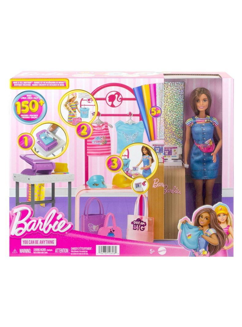 Profesiones De Diseñadora De Moda De Barbie - Mattel-5
