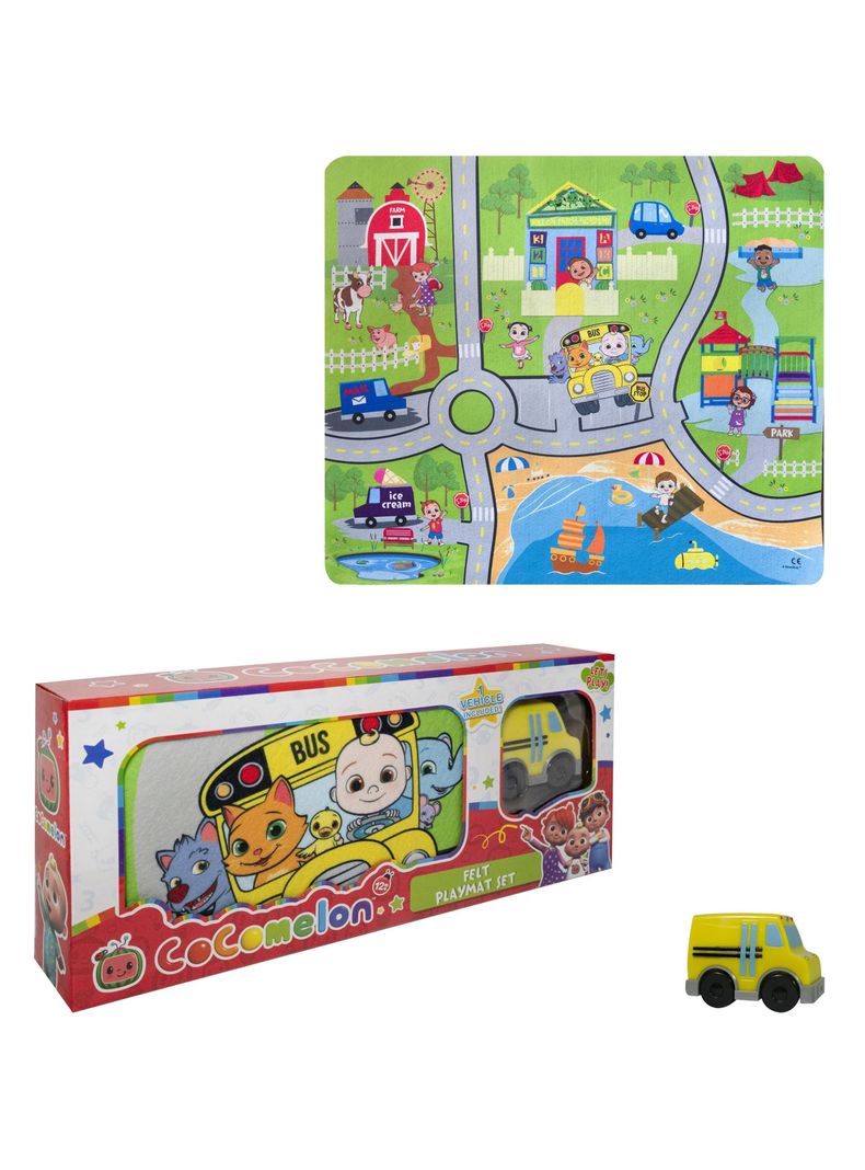 Mat De Juegos Cocomelon Con Vehiculo-0