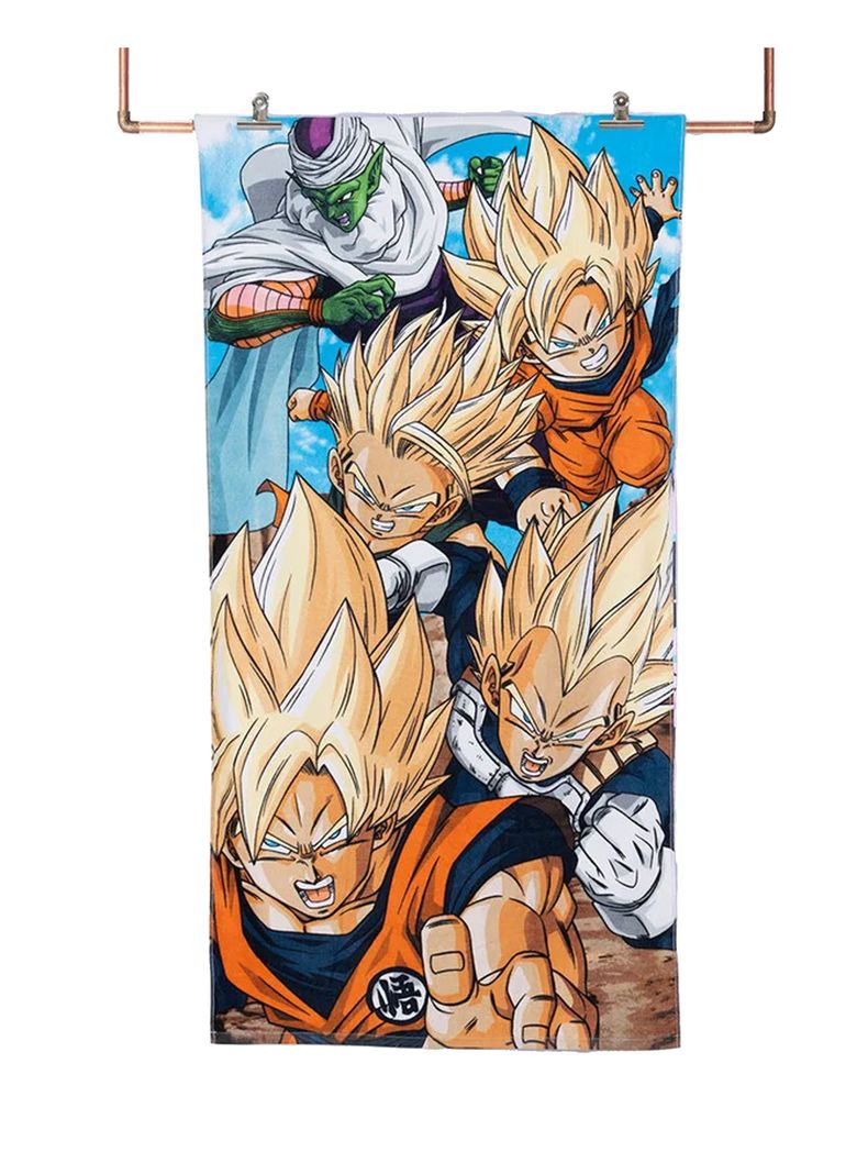 Toalla De Playa Dragón Ball Z Super, Algodón 140x70cms de Toei Animation-0