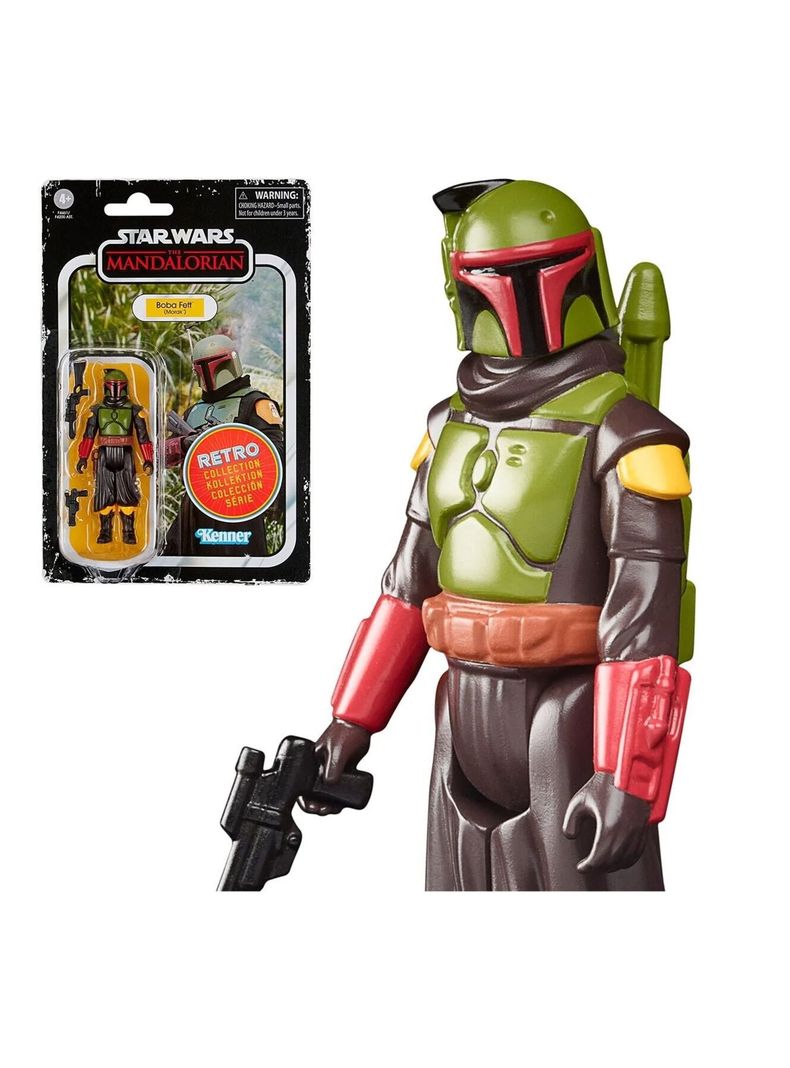 Figura Boba Fett Morak Star Wars Colección Retro de Hasbro-0