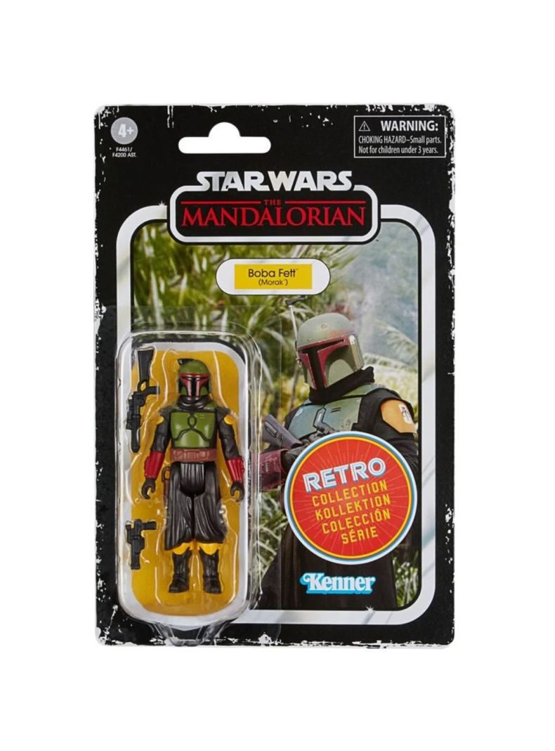 Figura Boba Fett Morak Star Wars Colección Retro de Hasbro-2
