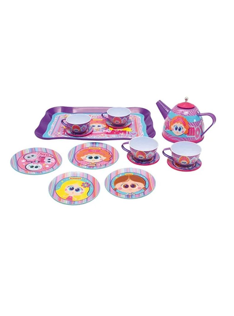 Set De Té de Niñas Para 4 Personas 15 Piezas de Distroller-1