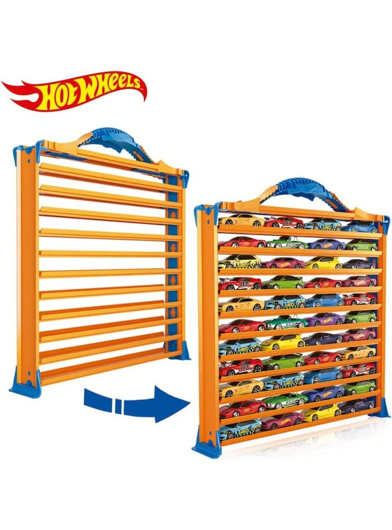 Porta Autos Pista De Carros Hot Wheels para 35 Autos de Hot Wheels-5