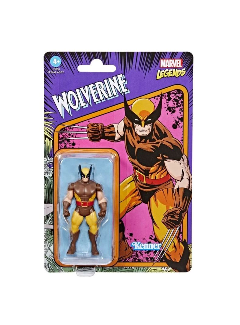 Figura Wolverine Marvel Legends Serie Retro de Hasbro-2