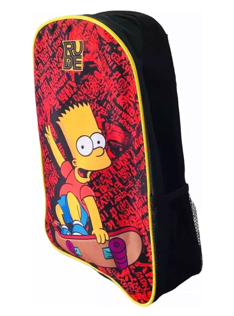 Mochila Infantil Rhein Bart Simpson Skate Original-1