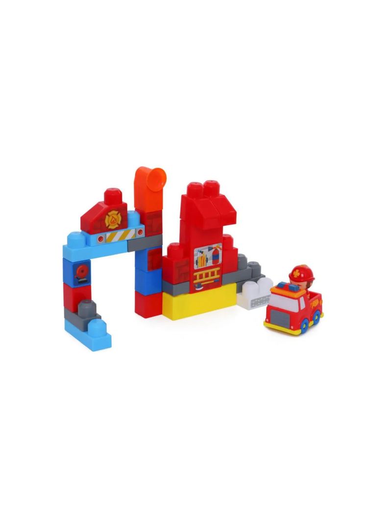 Bloques de Construcción Estación De Bomberos de Build Me Up-1
