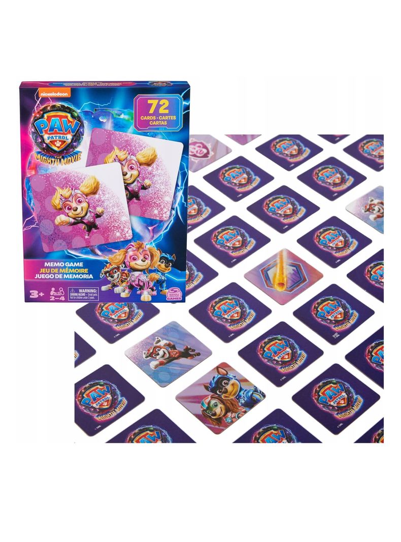 Juego De Memoria Paw Patrol Juego De Mesa-0