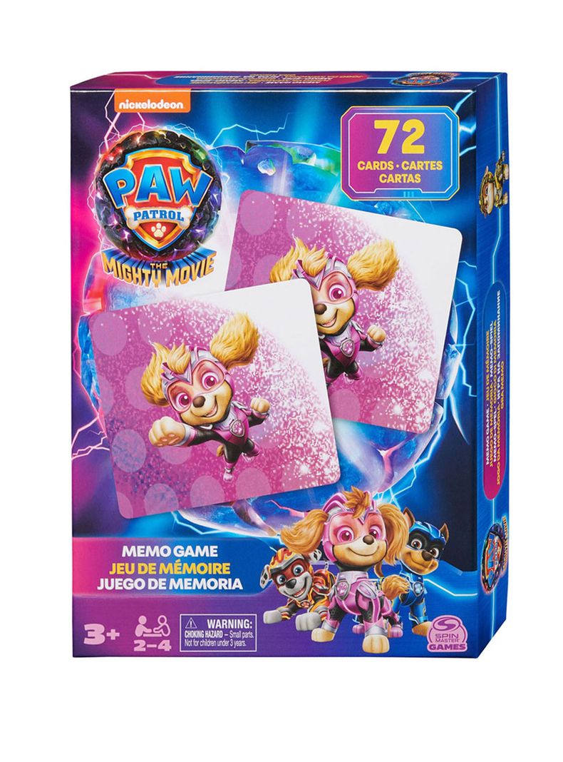 Juego De Memoria Paw Patrol Juego De Mesa-1