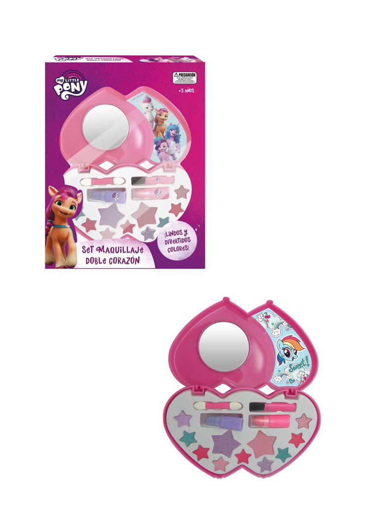 Set Maquillaje Doble Corazon My Little Pony de Hasbro-0