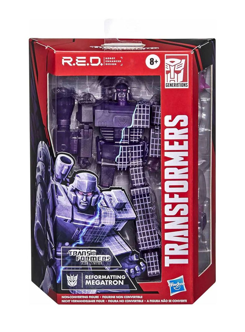 Figura Coleccionable Transformers  Reformating Galvatron R.E.D. de Hasbro-3