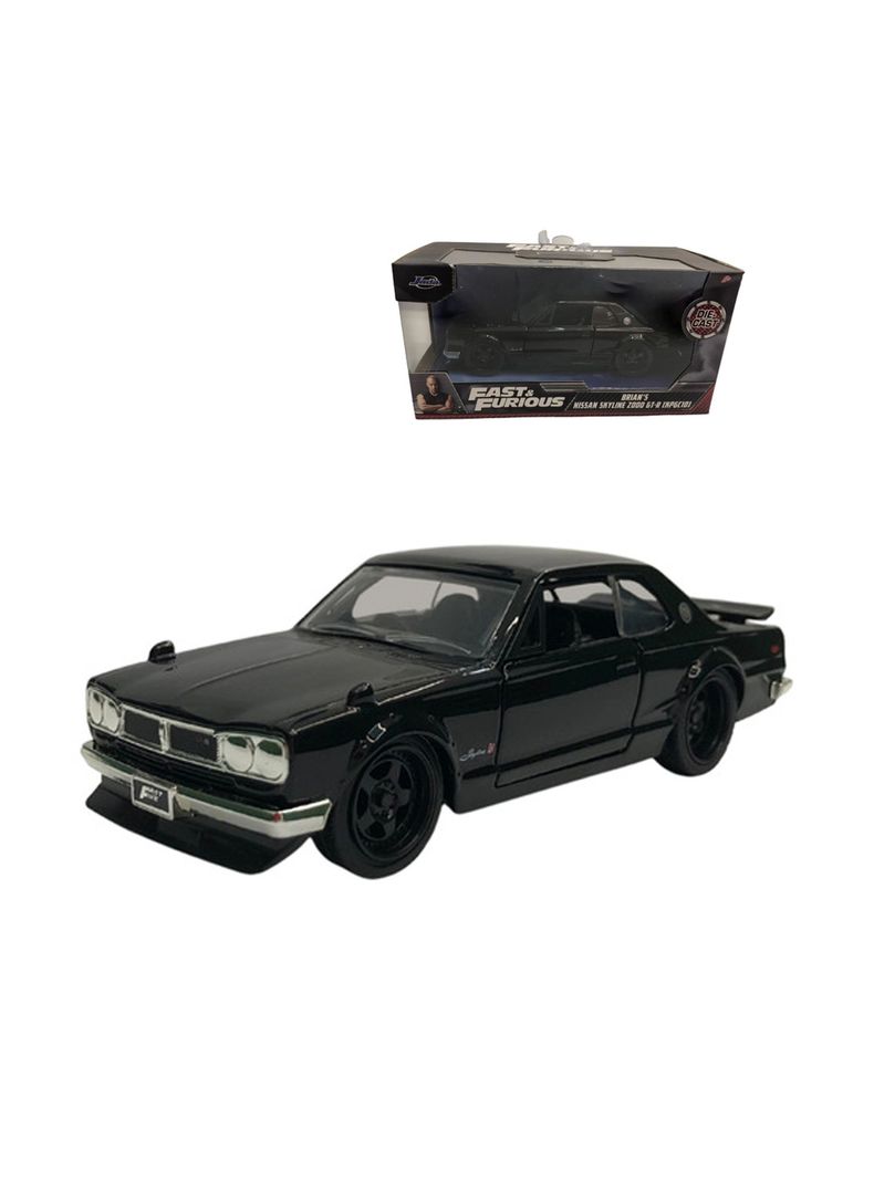 Vehículo Nissan Brians Skyline 2000 GTR The Fast & The Furious Escala 1:32 de Jada-0