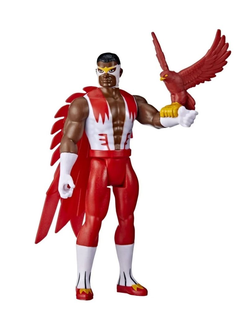 Figura Falcon Retro Marvel Legends Series de Hasbro-1