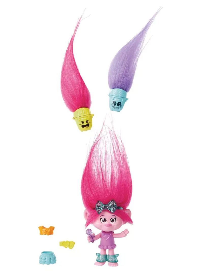 Trolls Muñeca Hair Pops Poppy Con Una Sorpresa Al Interior-2