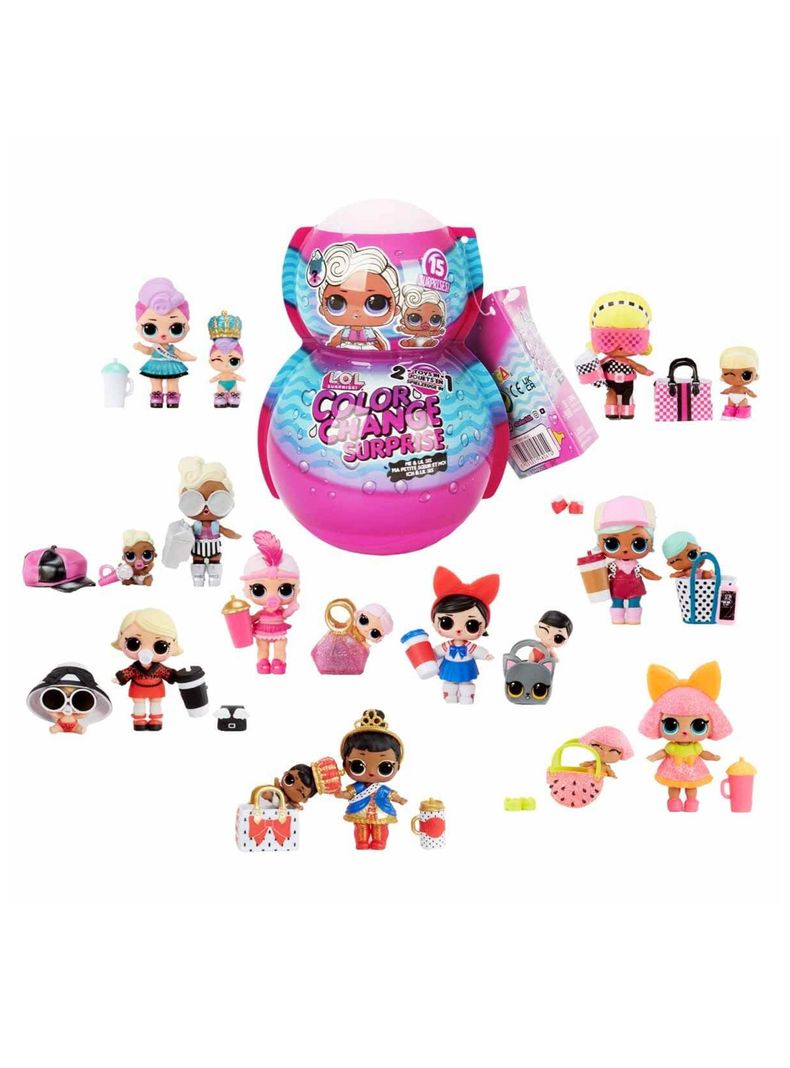 Muñeca Lol Surprise Color Change Muñeca Me & Lil Sis de MGA Entertainment-1