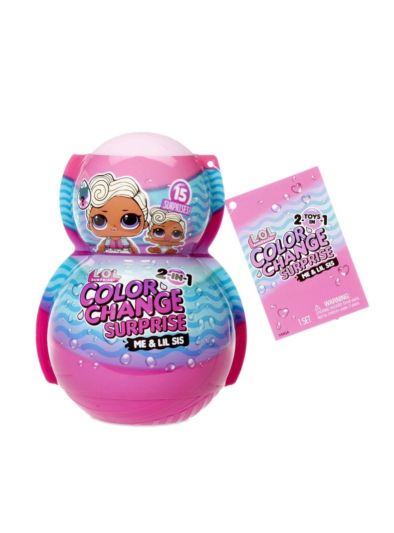 Muñeca Lol Surprise Color Change Muñeca Me & Lil Sis de MGA Entertainment-2