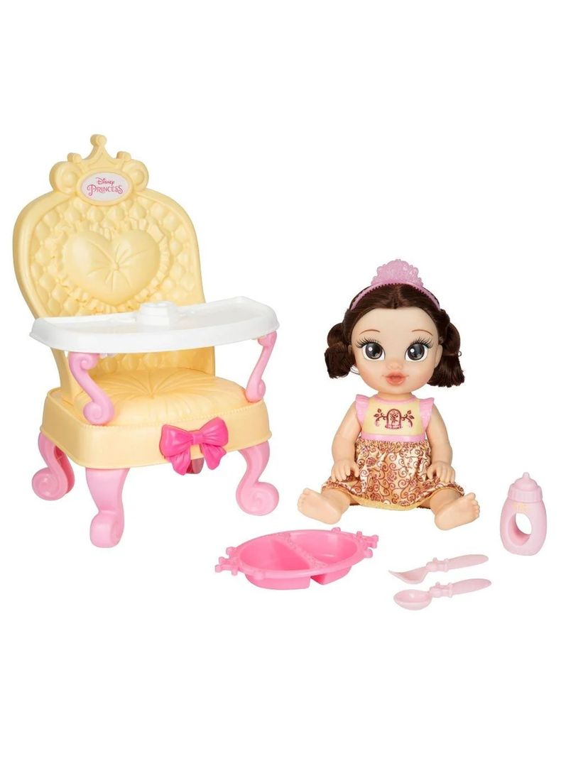 Muñeca Princesa Bebe Bella Y Trono Real Disney de Jakks-1