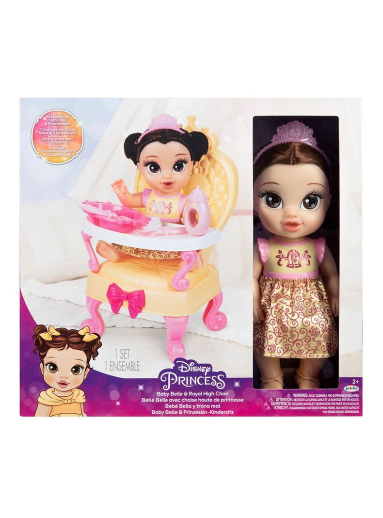 Muñeca Princesa Bebe Bella Y Trono Real Disney de Jakks-2