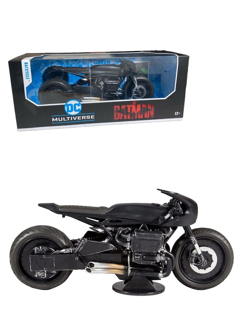 Figura Batcycle Dc Multiverse Motocicleta de Batman de Mcfarlane-0