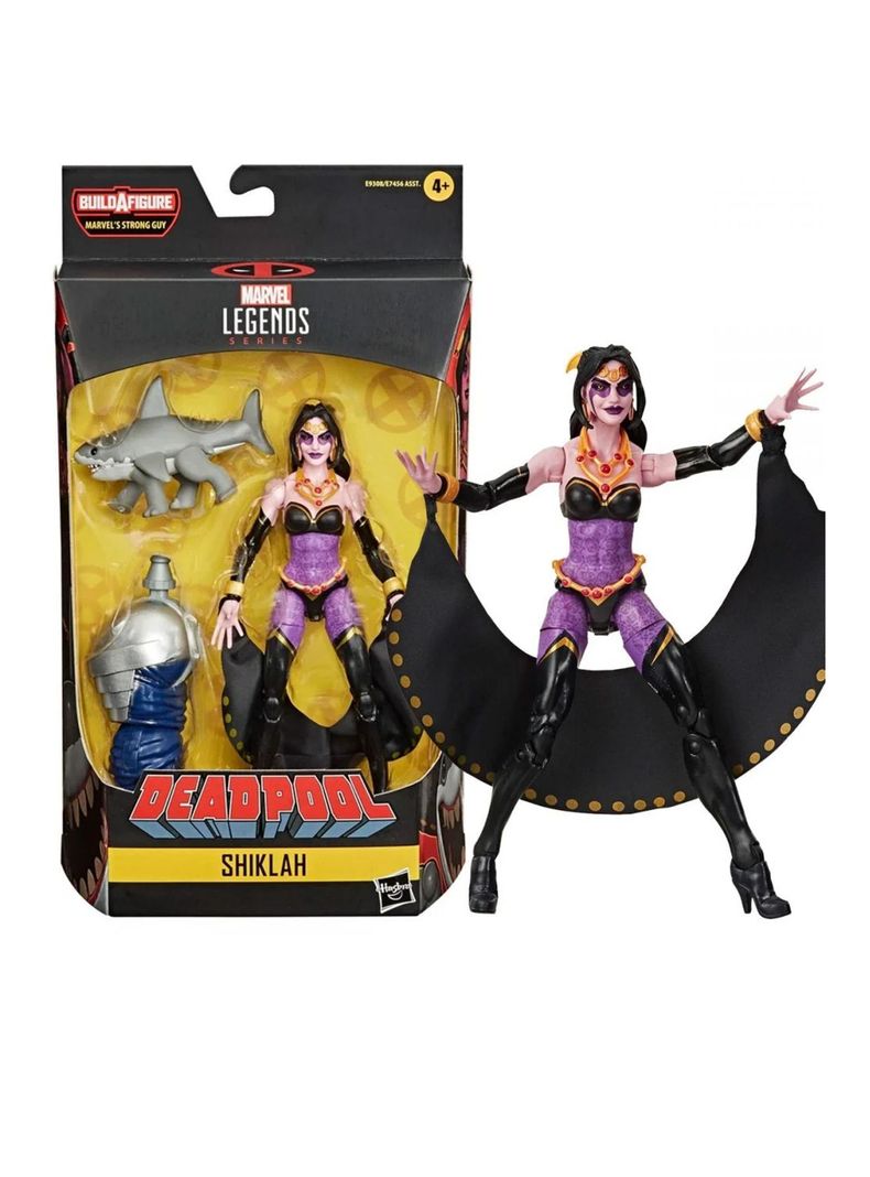 Figura Shiklah Marvel Legends Series Baf Strong Guy de Hasbro-0