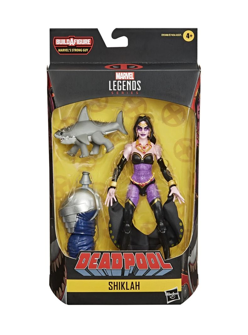 Figura Shiklah Marvel Legends Series Baf Strong Guy de Hasbro-2