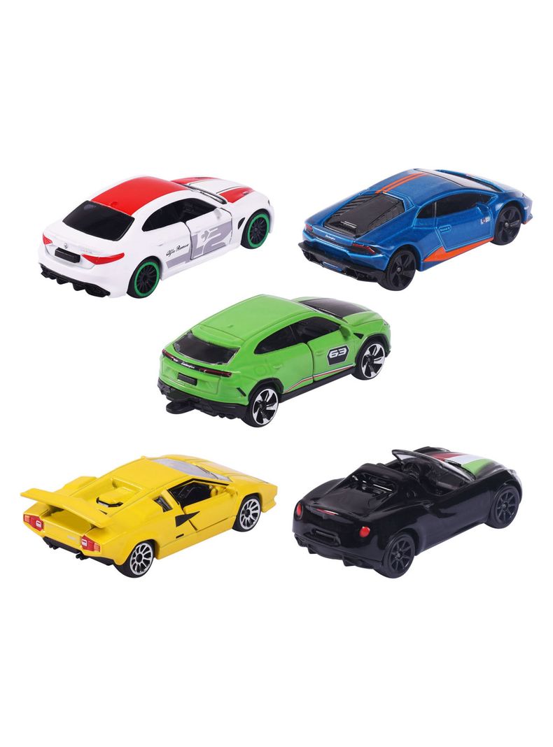 Pack de 5 Autos de Colección Dream Cars Italy Escala 1:64 de Majorette-6