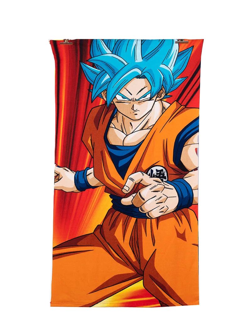 Toalla Playa Microfibra Dragon Ball con Bolso 70x140cms de Toei Animation-0