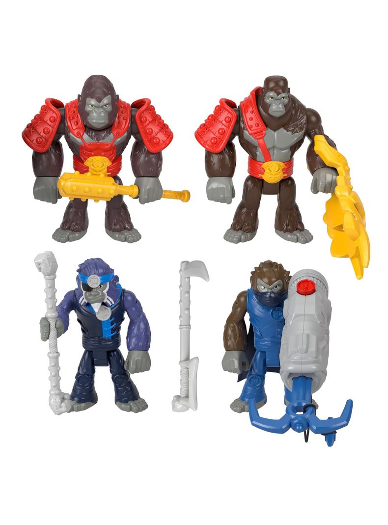 Figura Mundo Aventura Gorilas Y Monos de Imaginext-1