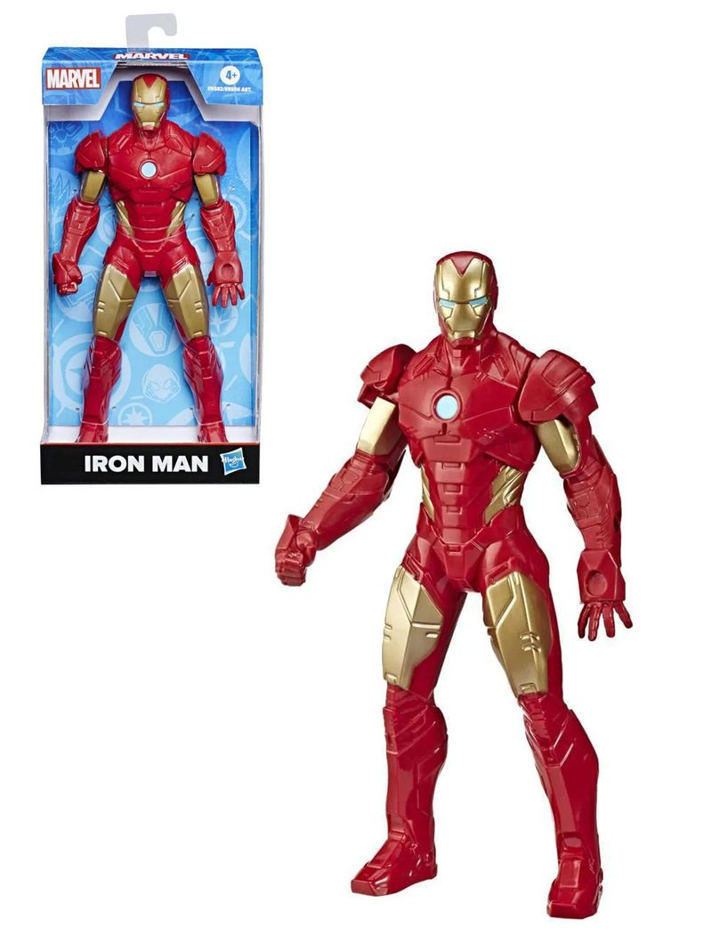 Figura de Acción Iron Man Marvel de Hasbro*-0