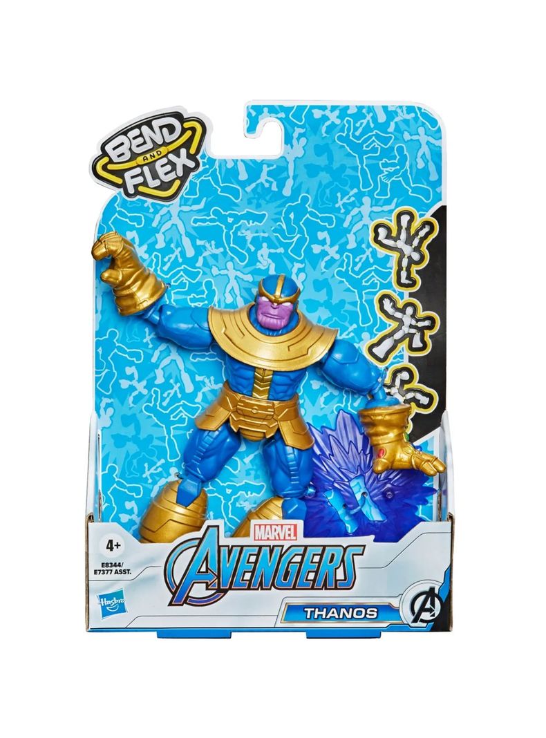 Figura Thanos Avengers Bend And Flex de Hasbro-3