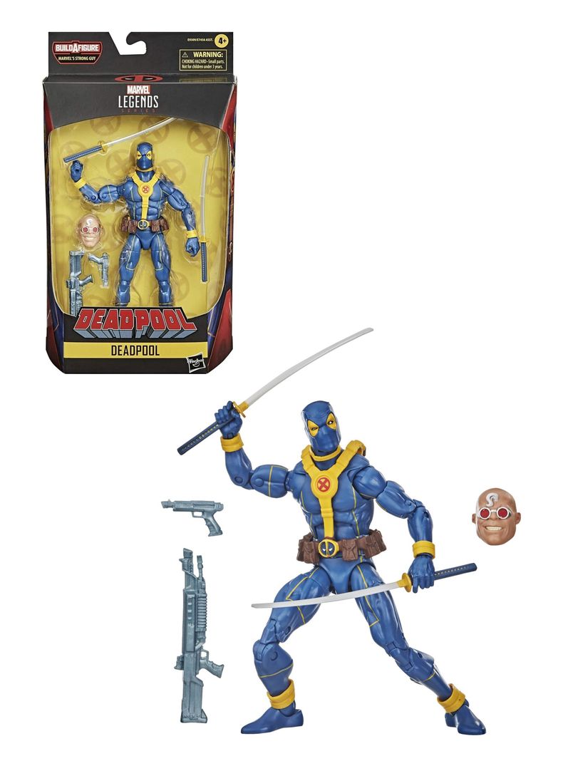 Figura Deadpool Marvel Legends Series Baf Strong Guy de Hasbro-0