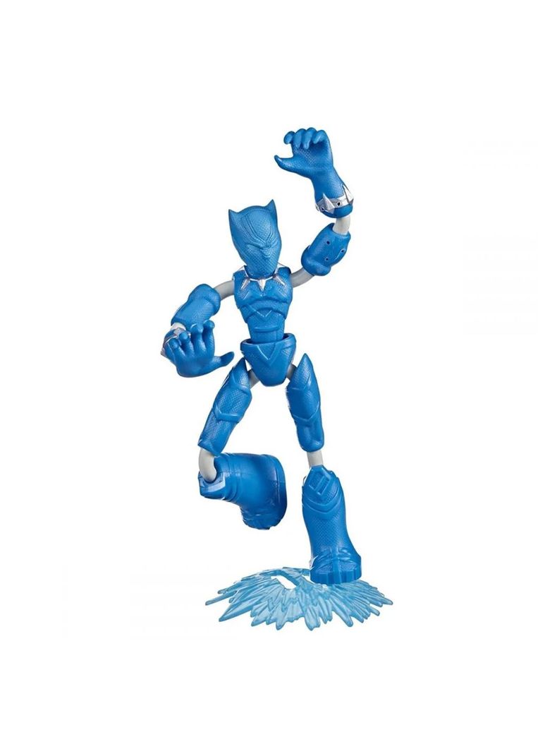 Figura Black Panther Misión De Hielo Marvel Avengers Bend And Flex de Hasbro-1