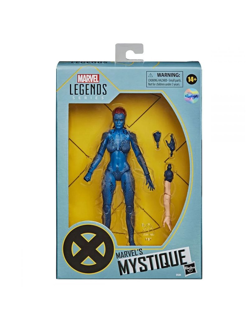Figura Accion Mystique Marvel Legends X-men de Hasbro-4