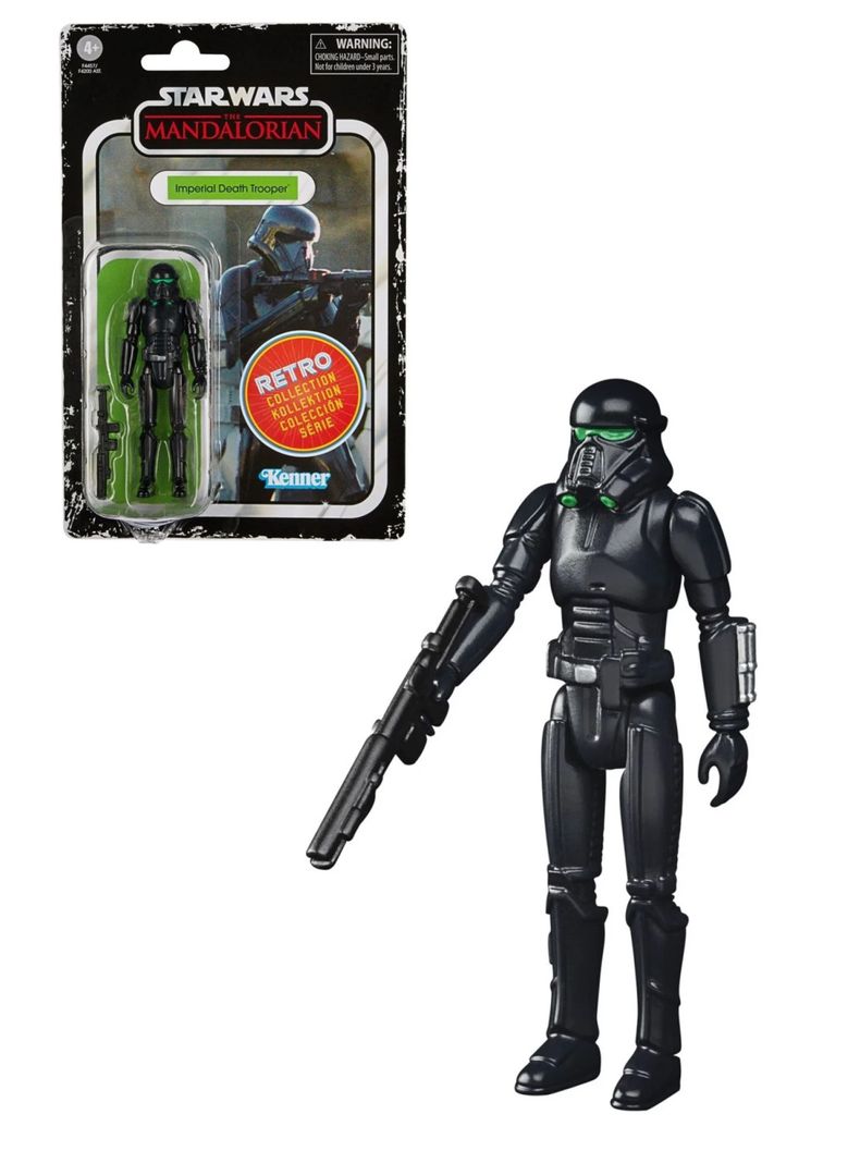 Figura Imperial Death Trooper Star Wars Colección Retro de Hasbro-0