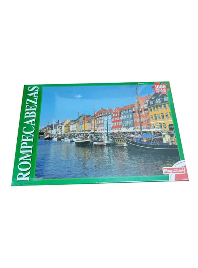 Puzzle Rompecabezas Barcos 1000 Piezas 64x47,5cms de PlayWithMe-0
